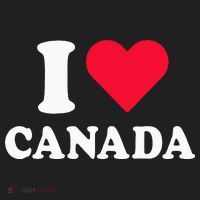 I Love Canada Heart Canada Women's Sweatshirt thumb 2