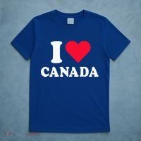 I Love Canada Heart Canada T-Shirt thumb 5