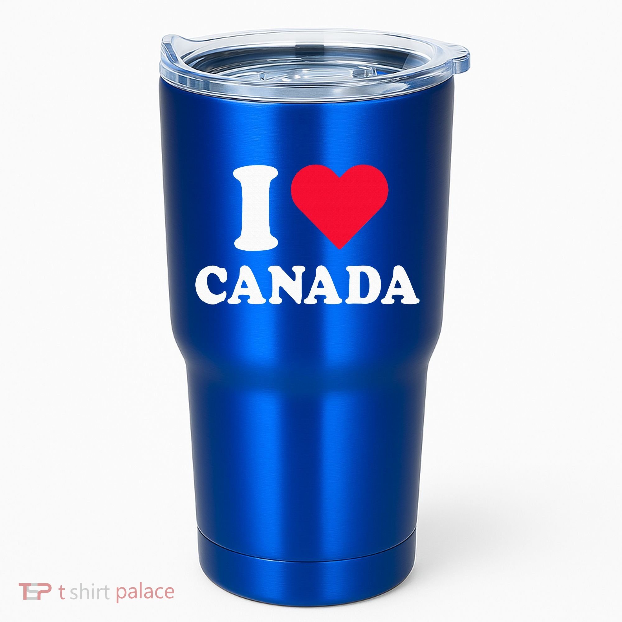 I Love Canada Heart Canada Tumbler