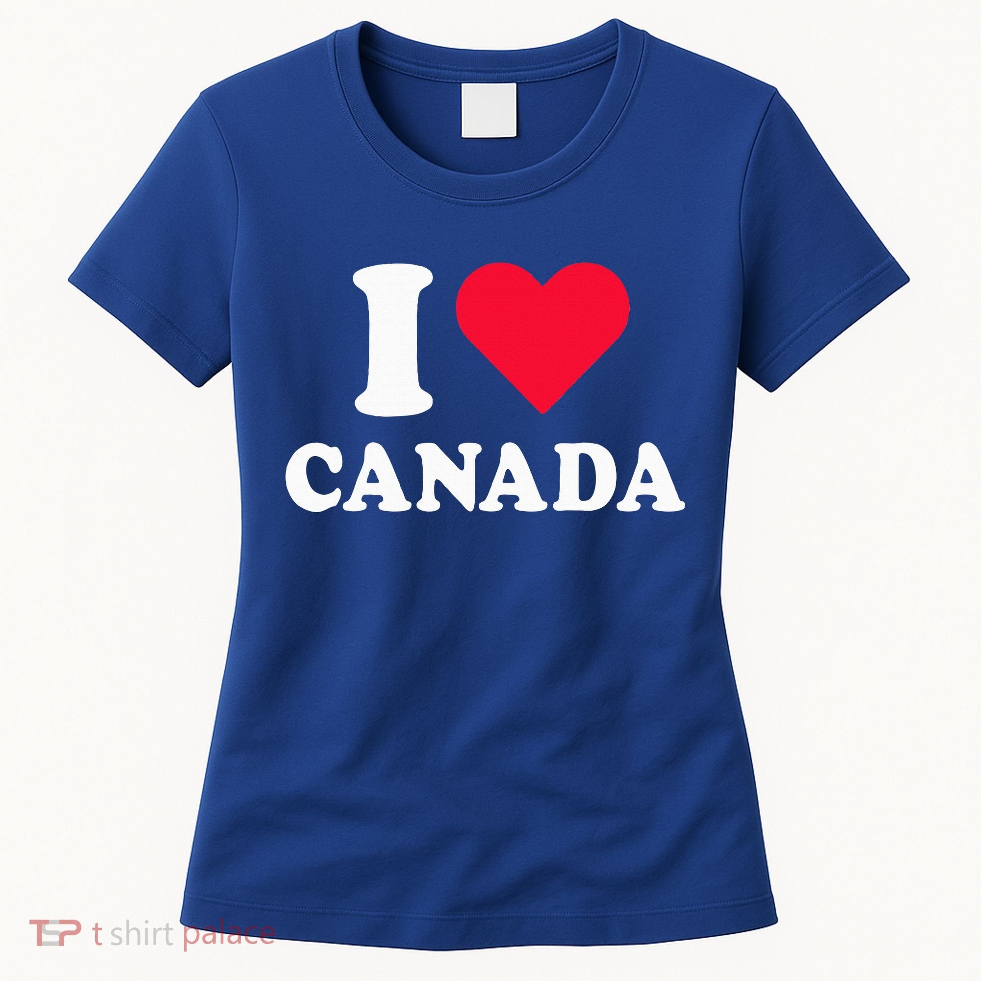 I Love Canada Heart Canada Women's T-Shirt