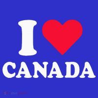 I Love Canada Heart Canada Women's T-Shirt thumb 6