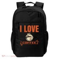 I Love Coffee Backpack thumb 0