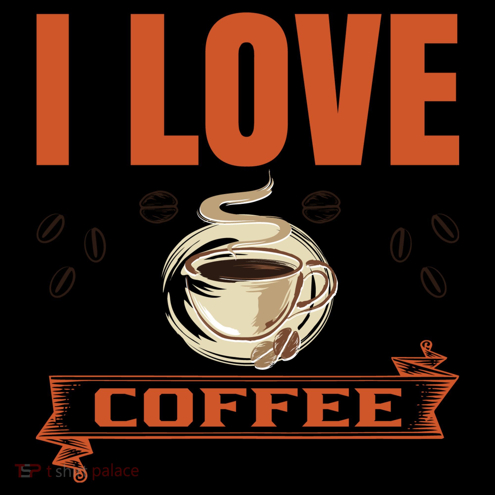 I Love Coffee Toddler Hoodie