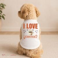I Love Coffee Doggie Tank thumb 2