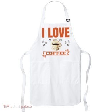I Love Coffee Apron