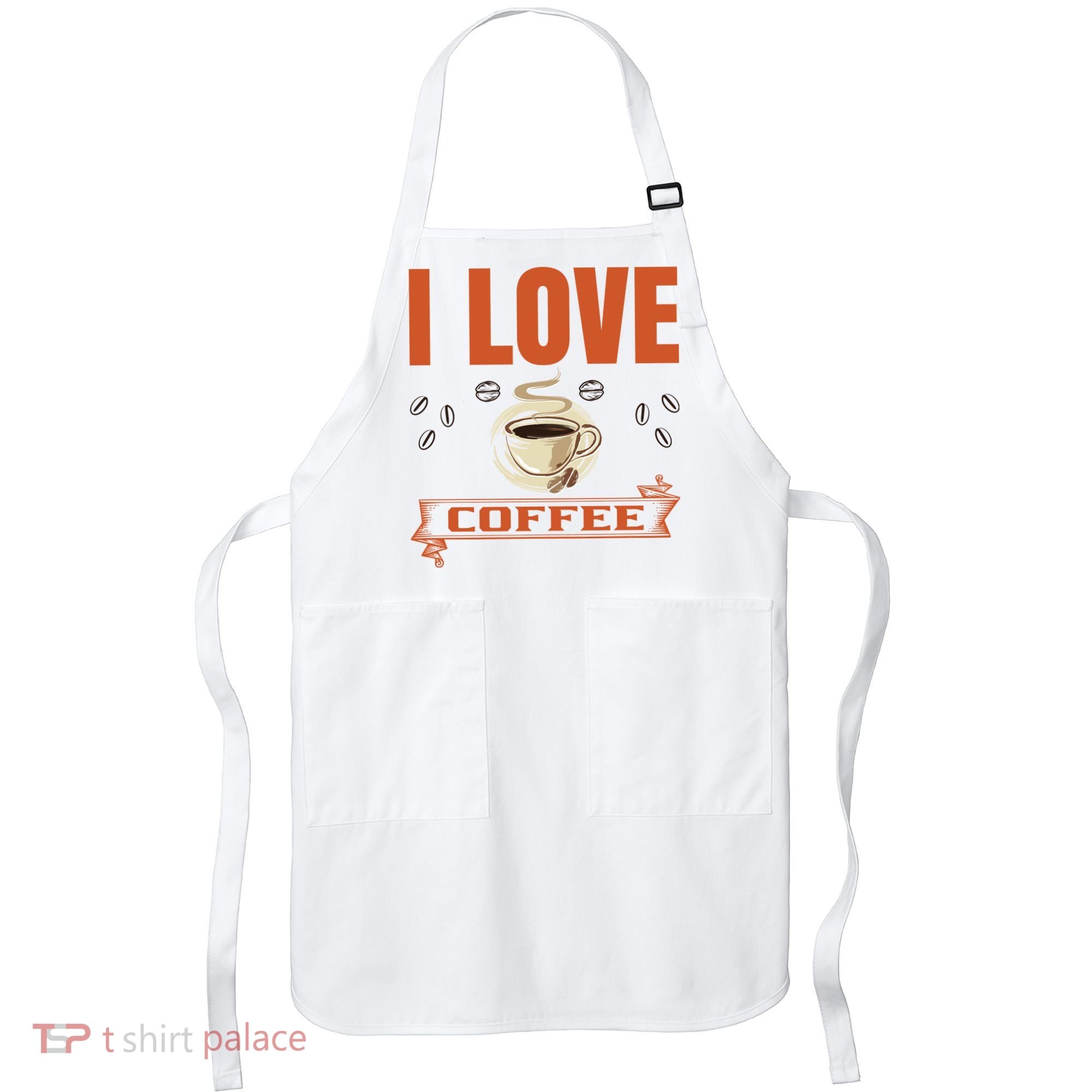 I Love Coffee Apron