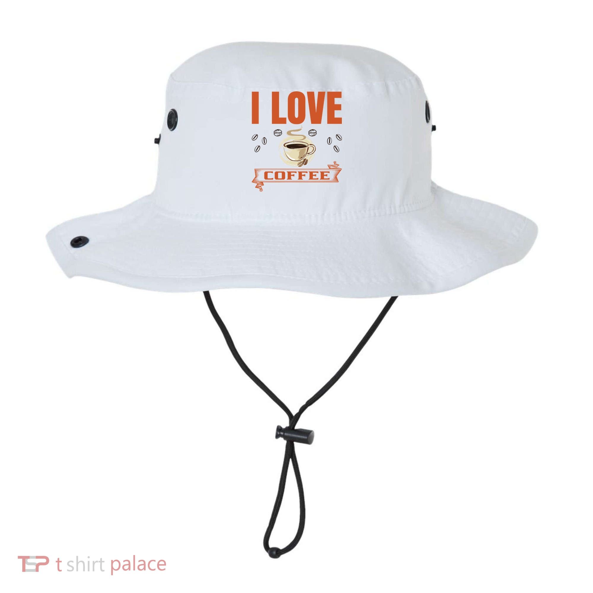 I Love Coffee Bucket Hat