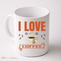 I Love Coffee Coffee Mug thumb 0