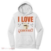 I Love Coffee Women's Hoodie thumb 0