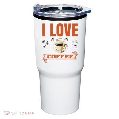 I Love Coffee Tumbler