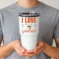 I Love Coffee Tumbler thumb 2