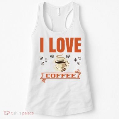 I Love Coffee Women's Tank Top