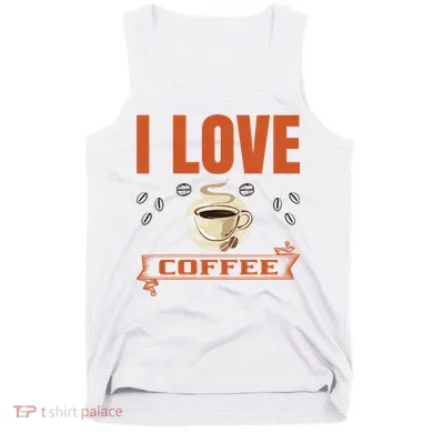 I Love Coffee Tank Top