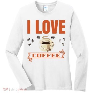 I Love Coffee Women's Long Sleeve Shirt
