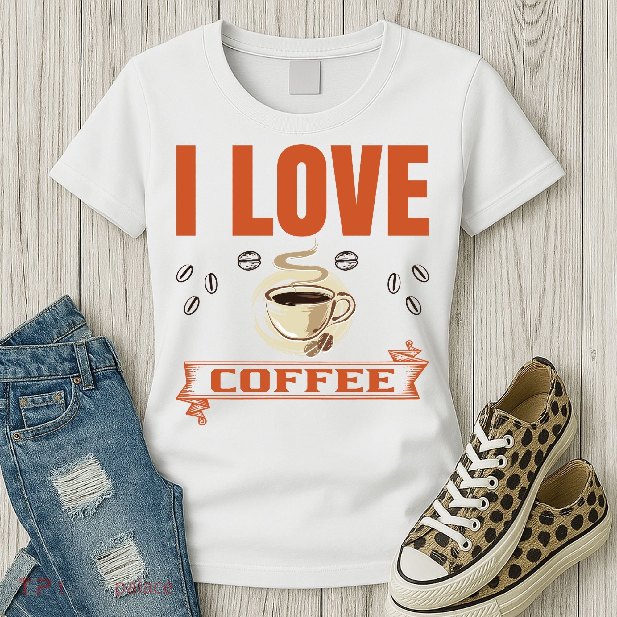 I Love Coffee Women's T-Shirt