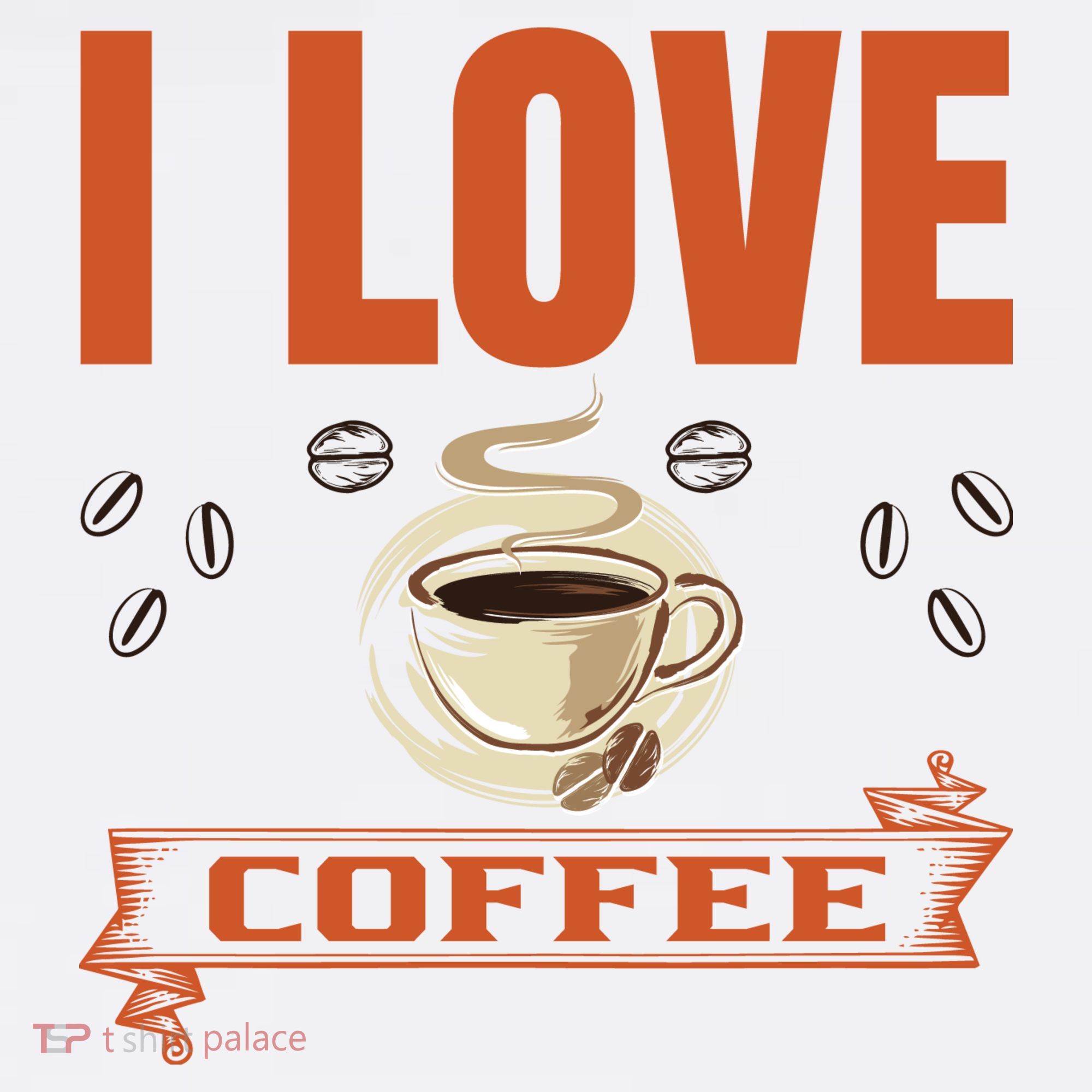 I Love Coffee Kids T-Shirt