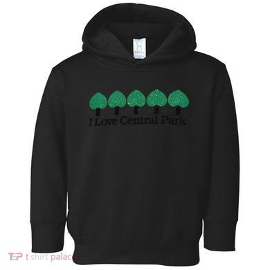 I Love Central Park Toddler Hoodie