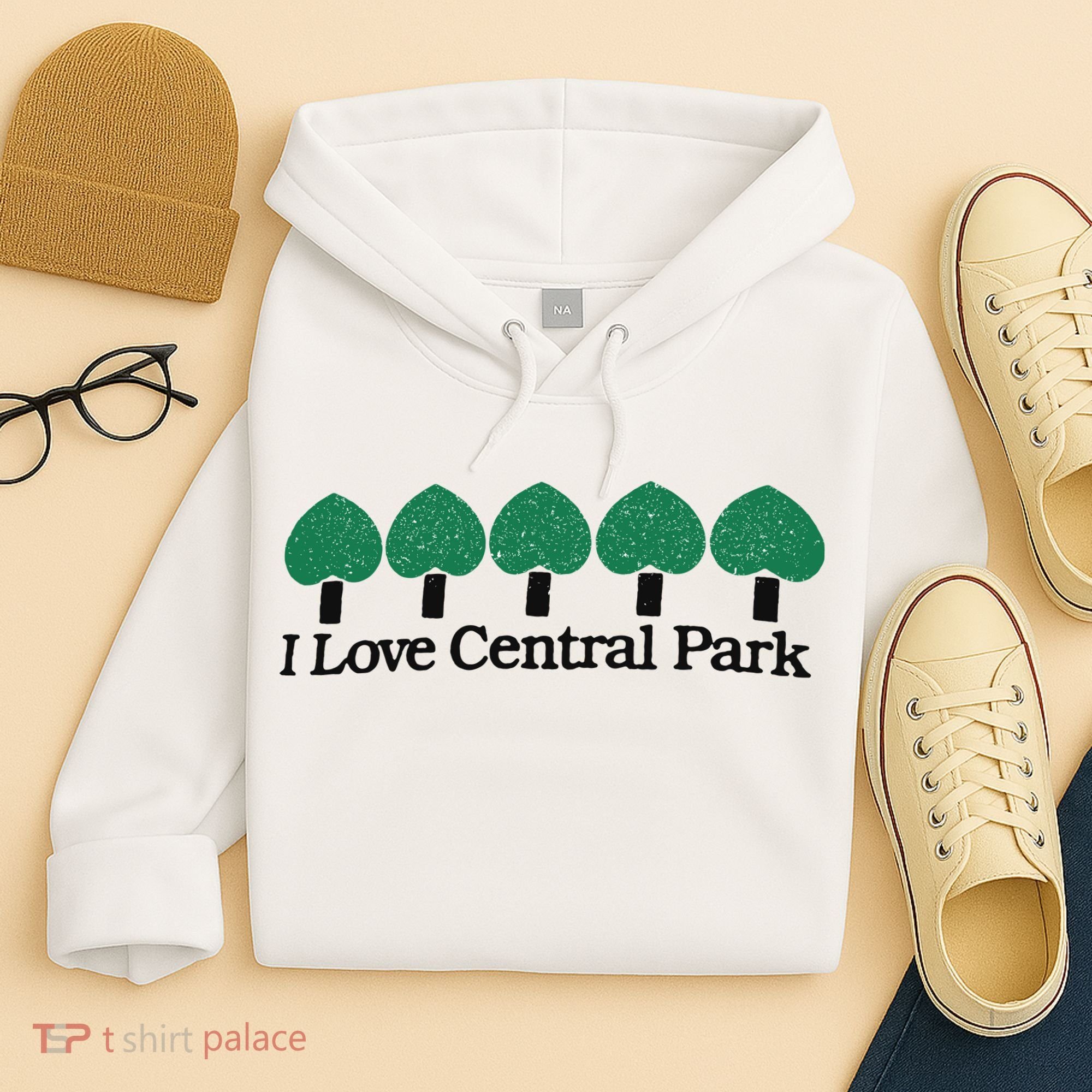 I Love Central Park Hoodie