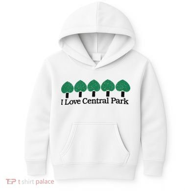 I Love Central Park Kids Hoodie