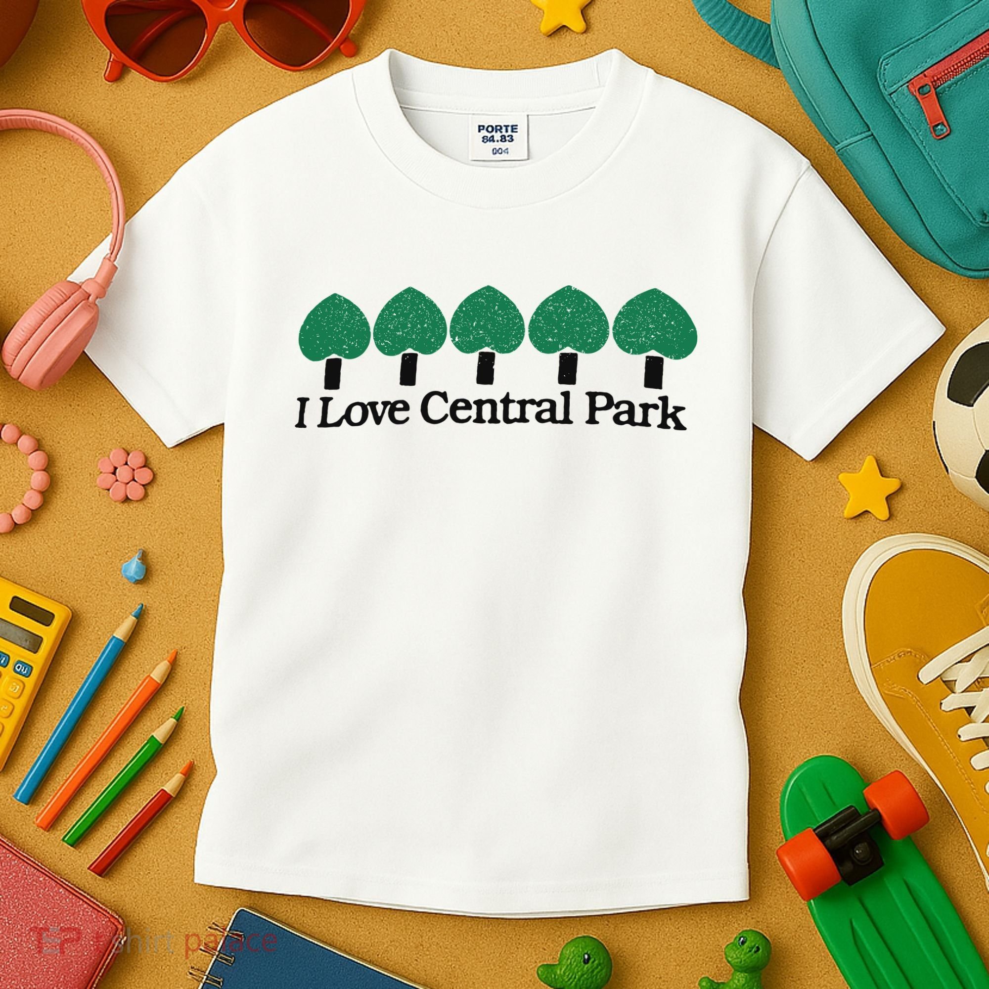 I Love Central Park Kids T-Shirt