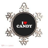 I Love Candy Ornament thumb 0