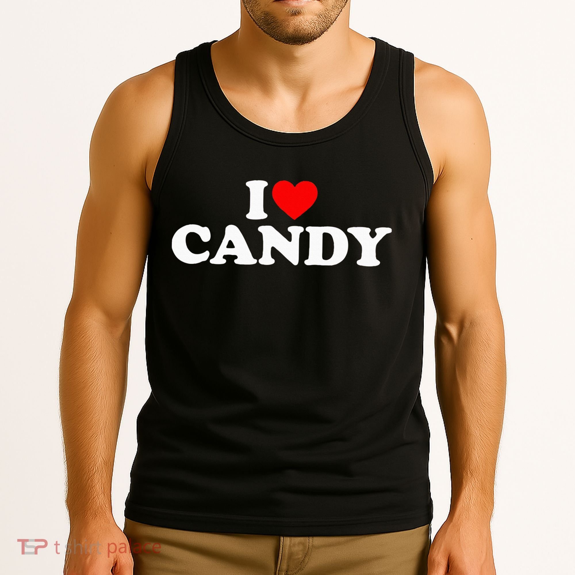 I Love Candy Tank Top