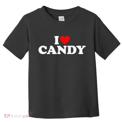 I Love Candy Toddler T-Shirt