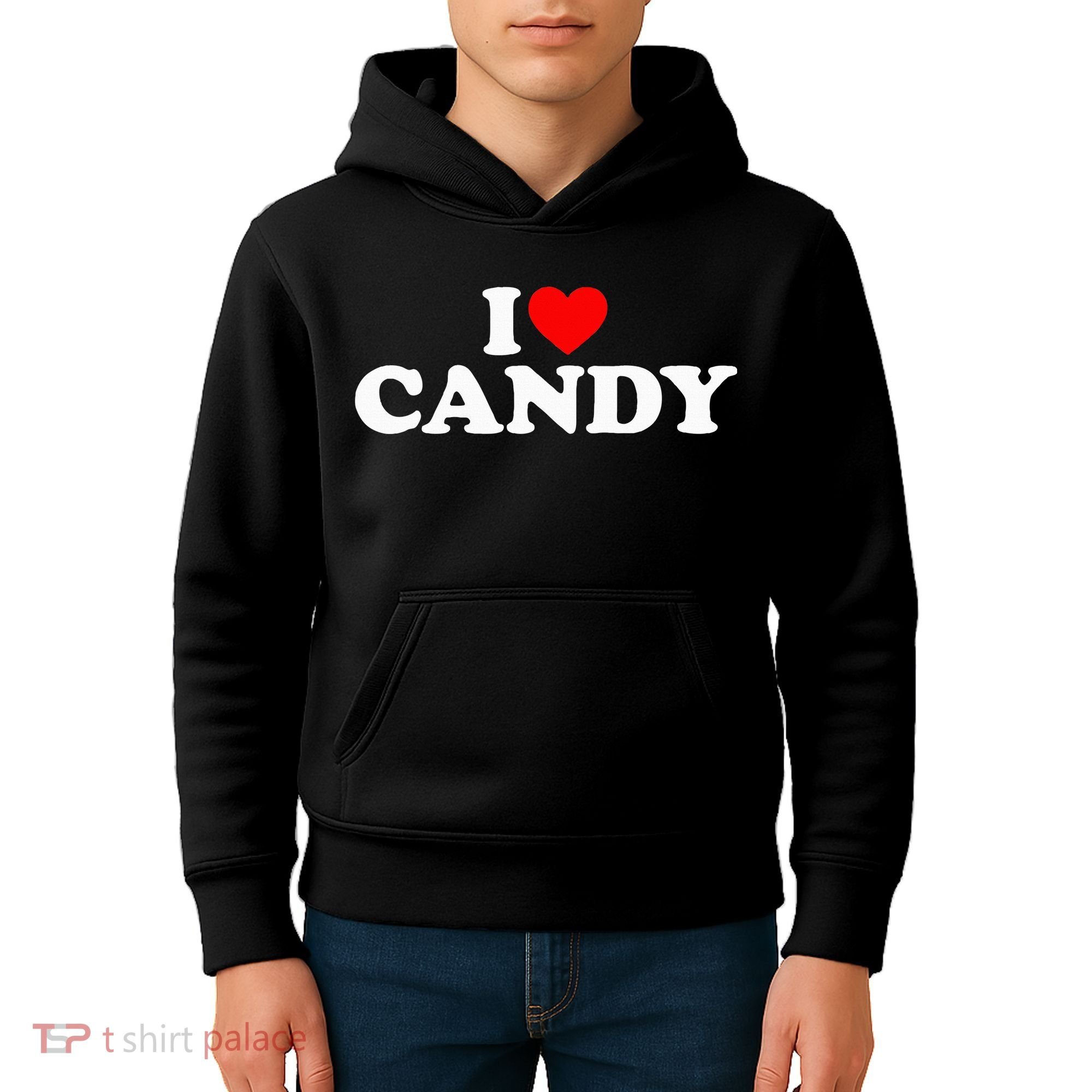 I Love Candy Kids Hoodie