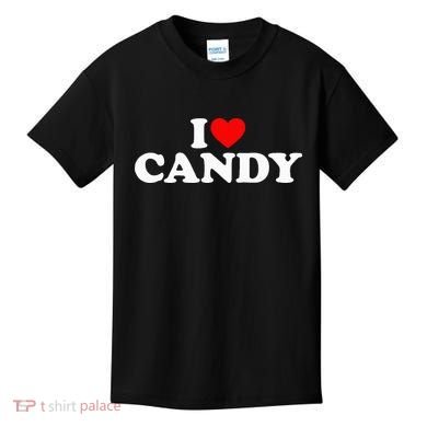 I Love Candy Kids T-Shirt