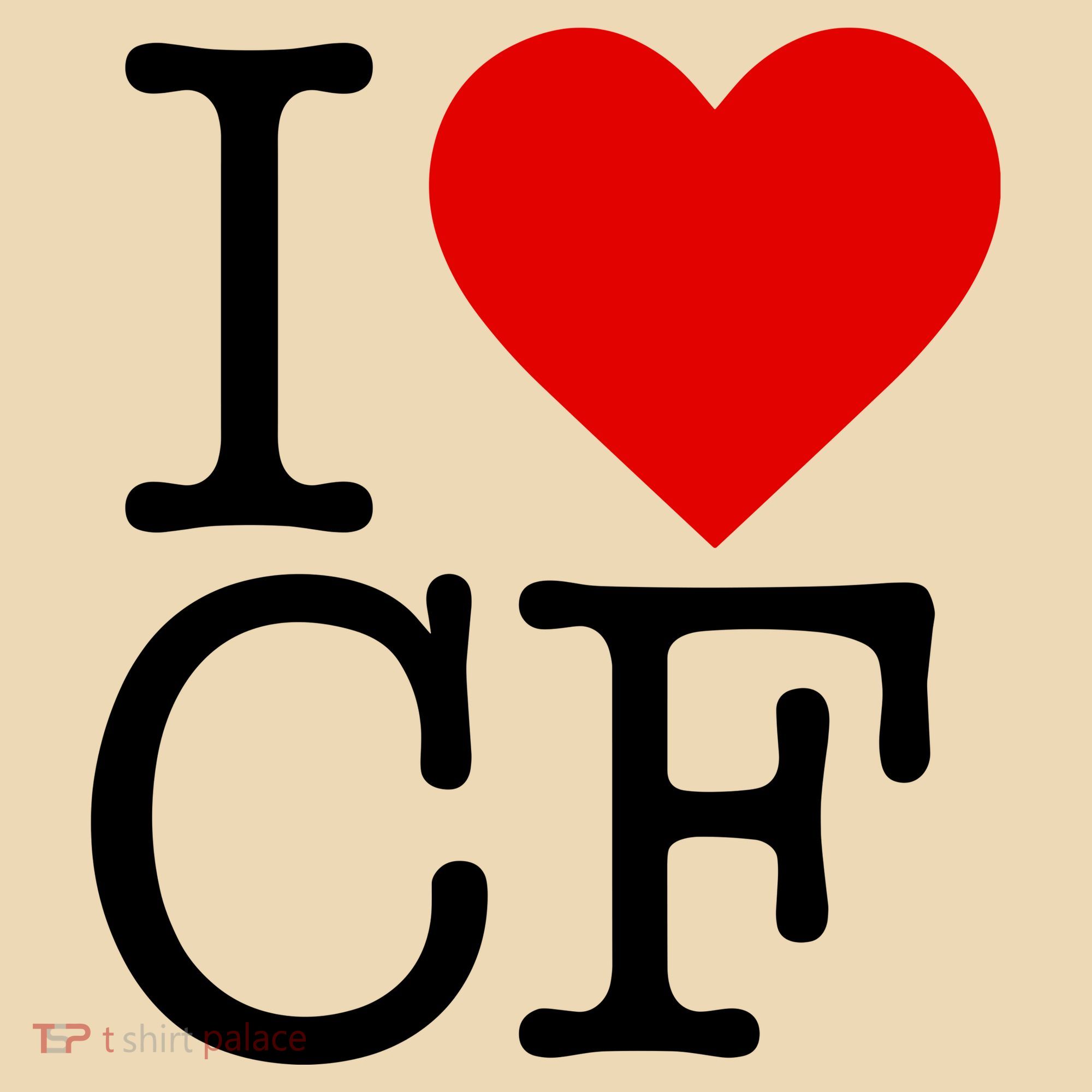 I Love Charlotte Folk Tote Bag