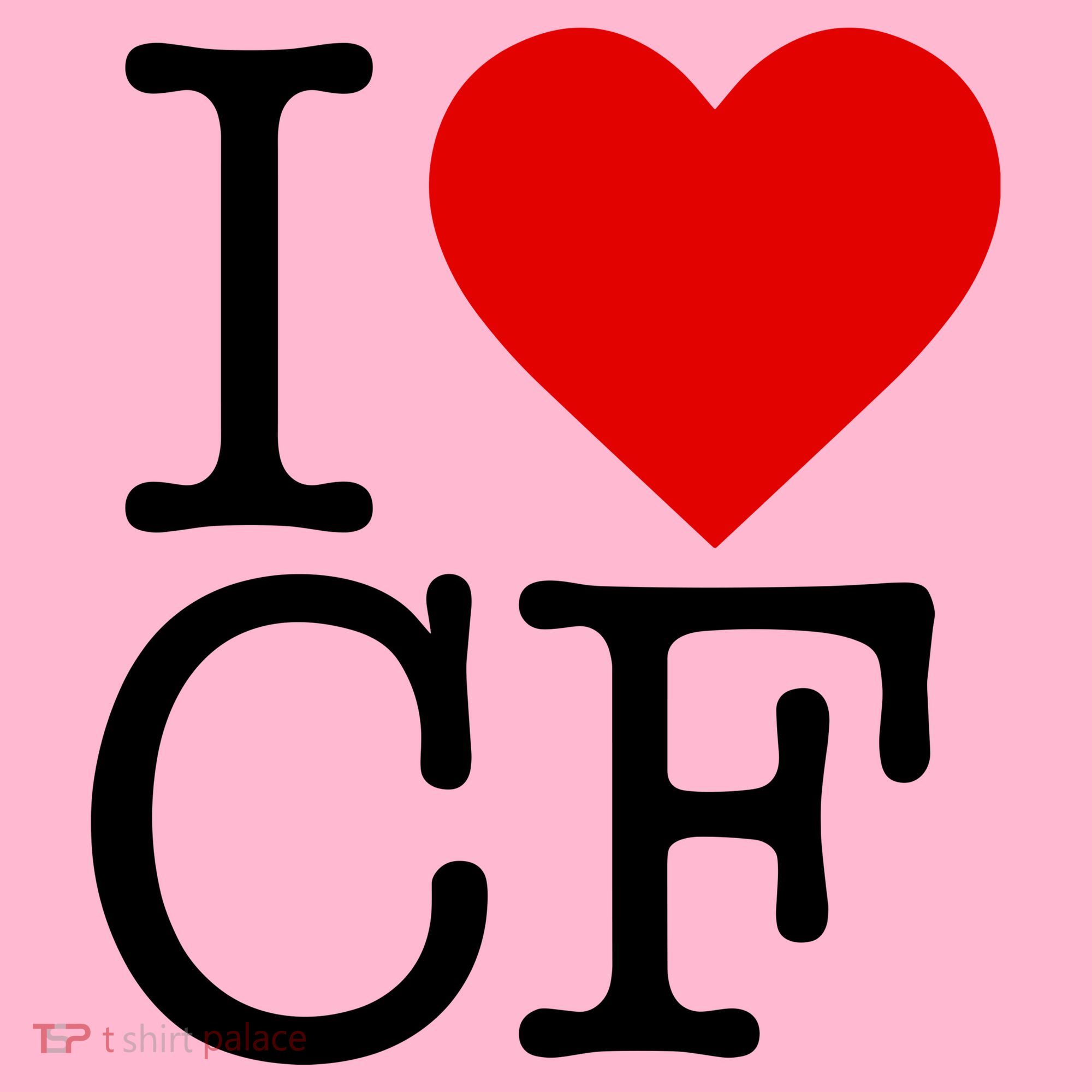 I Love Charlotte Folk Coaster