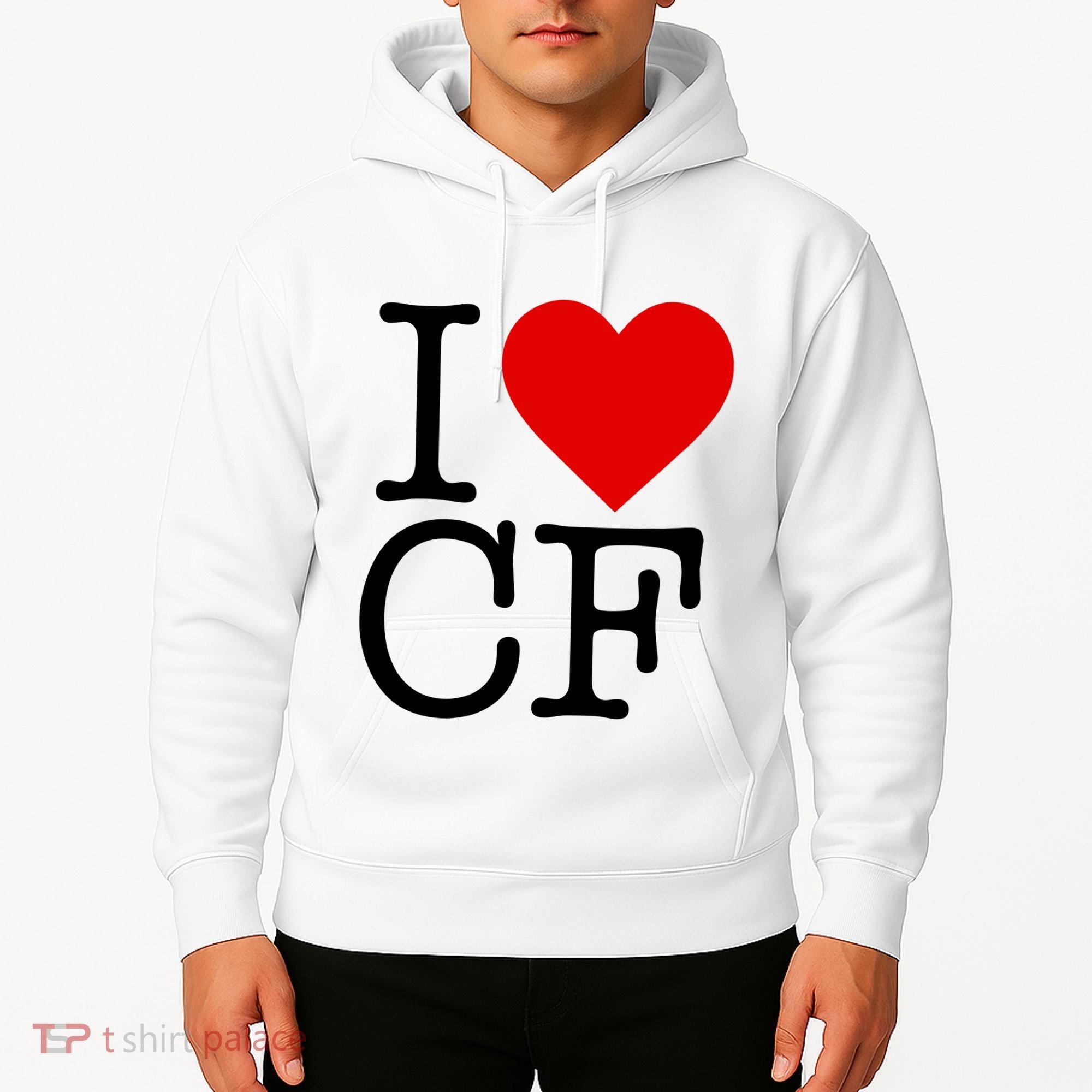 I Love Charlotte Folk Hoodie