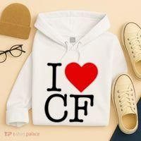 I Love Charlotte Folk Hoodie thumb 4