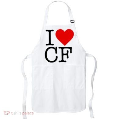 I Love Charlotte Folk Apron