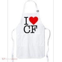I Love Charlotte Folk Apron thumb 0