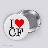 I Love Charlotte Folk Button thumb 0