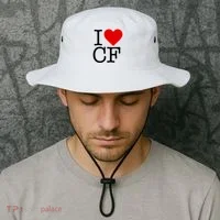 I Love Charlotte Folk Bucket Hat thumb 2