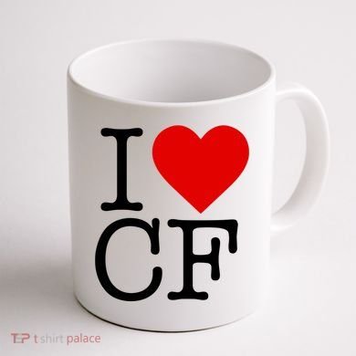 I Love Charlotte Folk Coffee Mug back