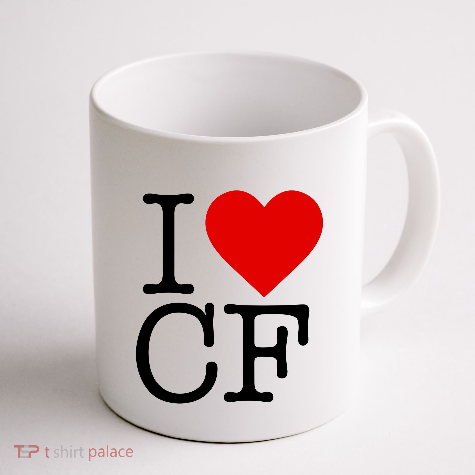I Love Charlotte Folk Coffee Mug