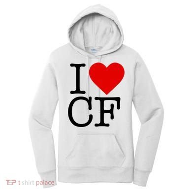 I Love Charlotte Folk Women's Hoodie