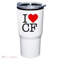 I Love Charlotte Folk Tumbler thumb 0