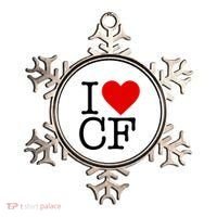 I Love Charlotte Folk Ornament thumb 0