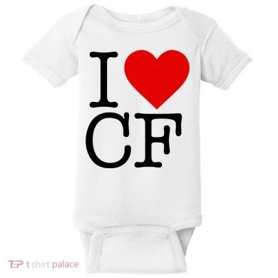 I Love Charlotte Folk Baby Bodysuit