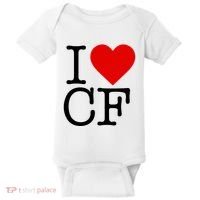 I Love Charlotte Folk Baby Bodysuit thumb 0