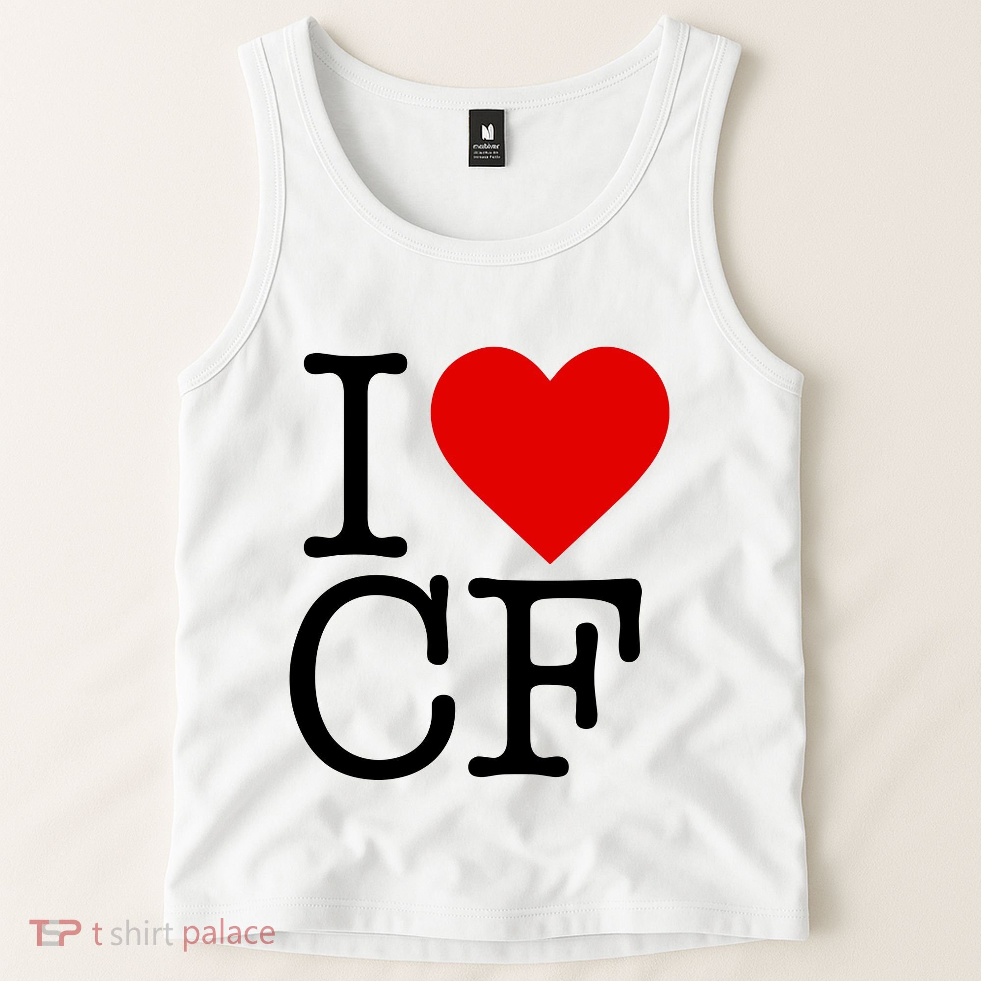 I Love Charlotte Folk Tank Top