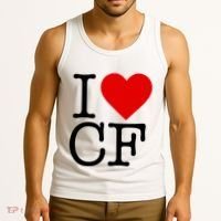 I Love Charlotte Folk Tank Top thumb 3