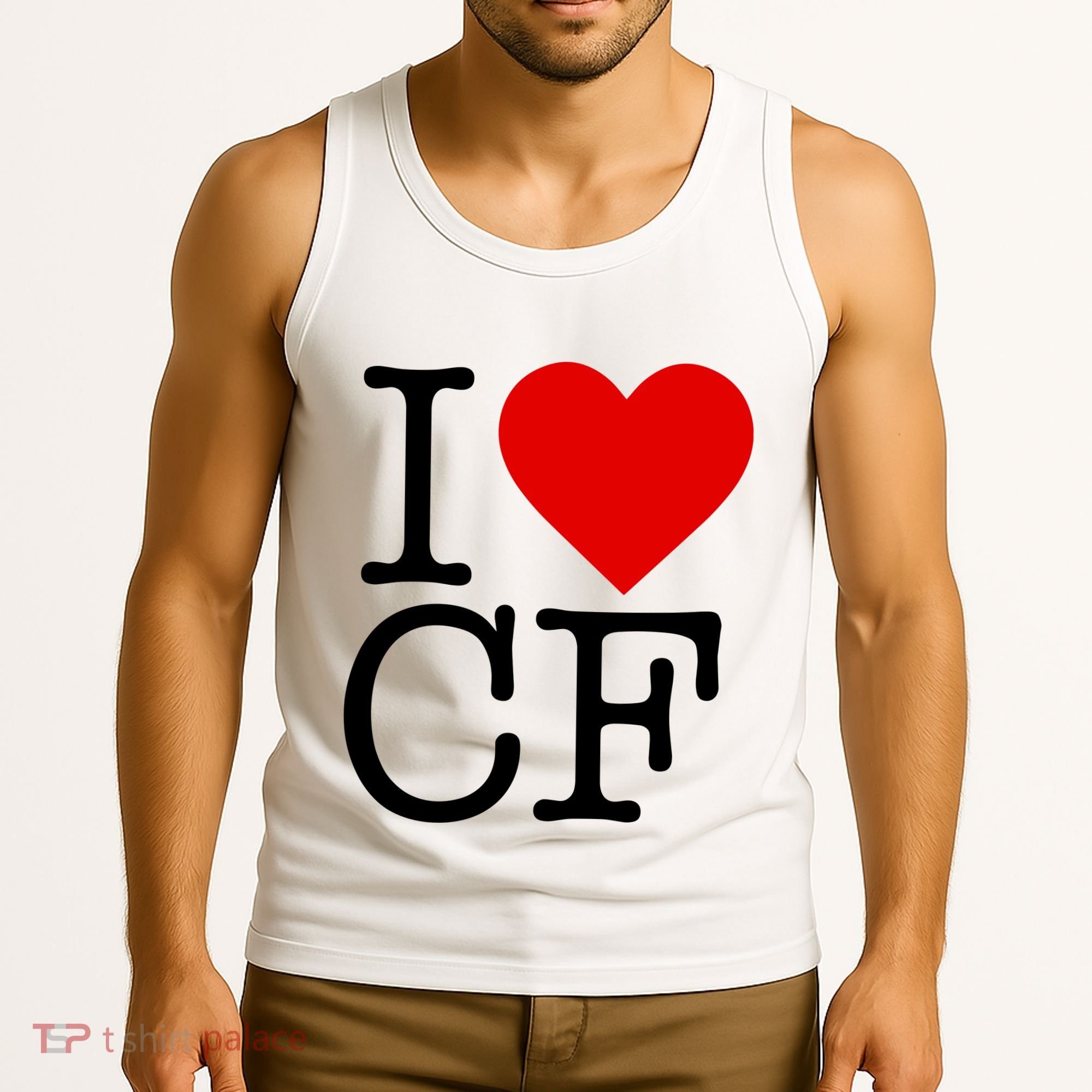 I Love Charlotte Folk Tank Top
