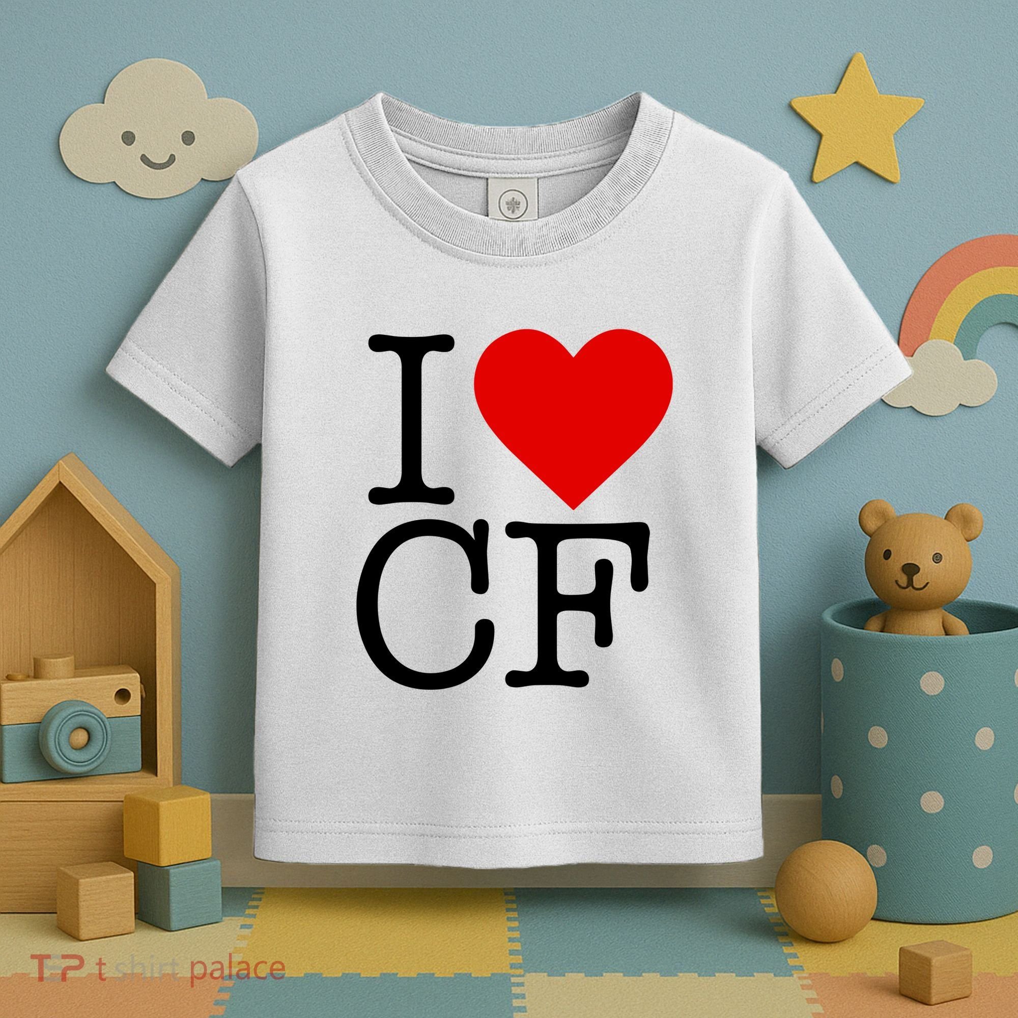 I Love Charlotte Folk Toddler T-Shirt