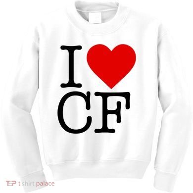 I Love Charlotte Folk Kids Sweatshirt