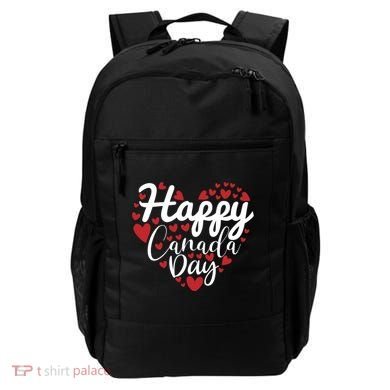 I Love Canada Happy Canada Day Gift Backpack